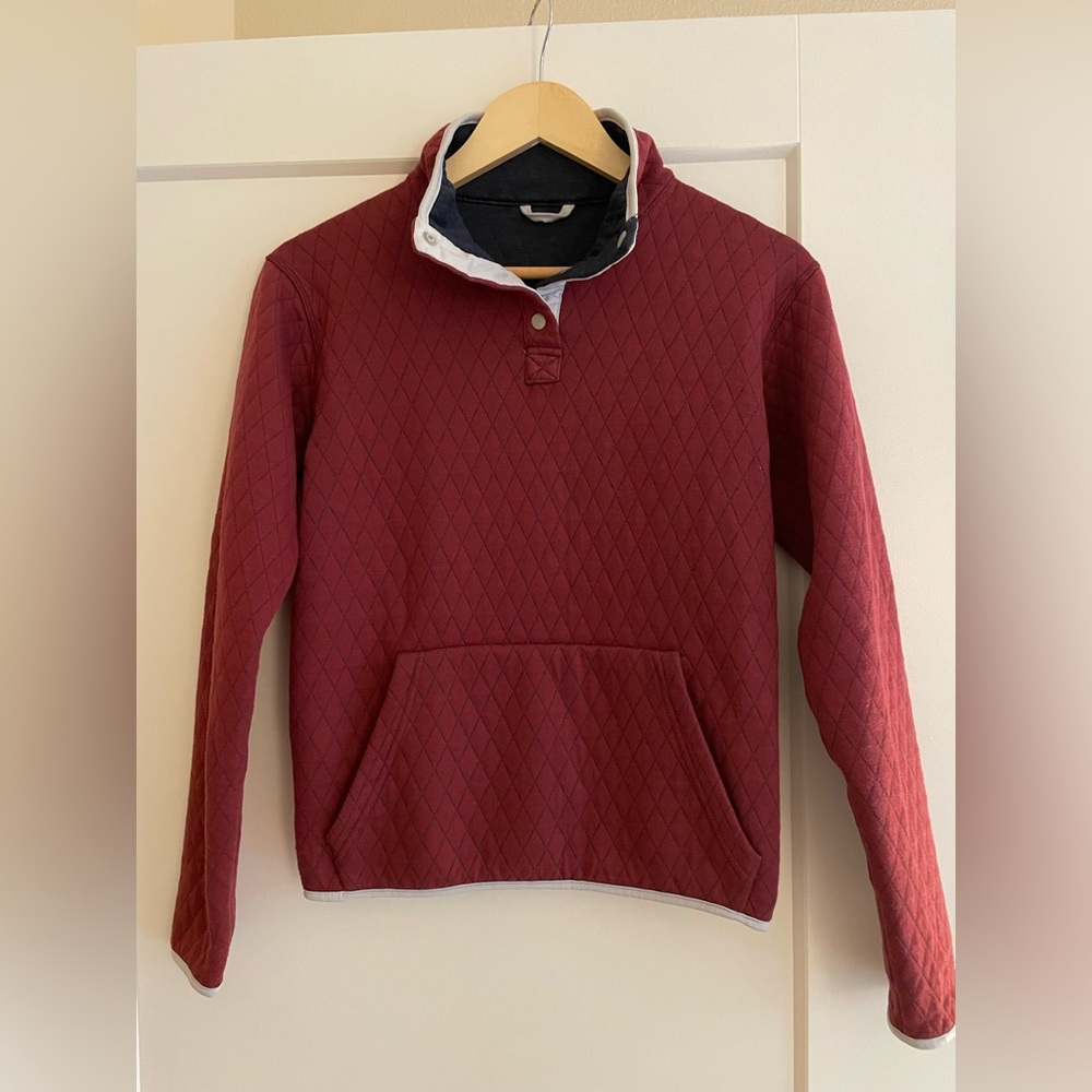 Marine Layer Women's Reversible Corbet Pullover- XS